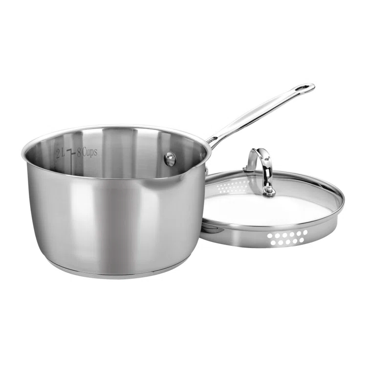 Cuisinart Chef's Classic Stainless Steel Saucepan with Cover