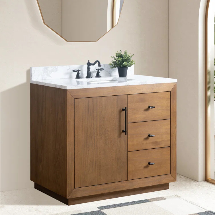 42" Single Bathroom Vanity Set