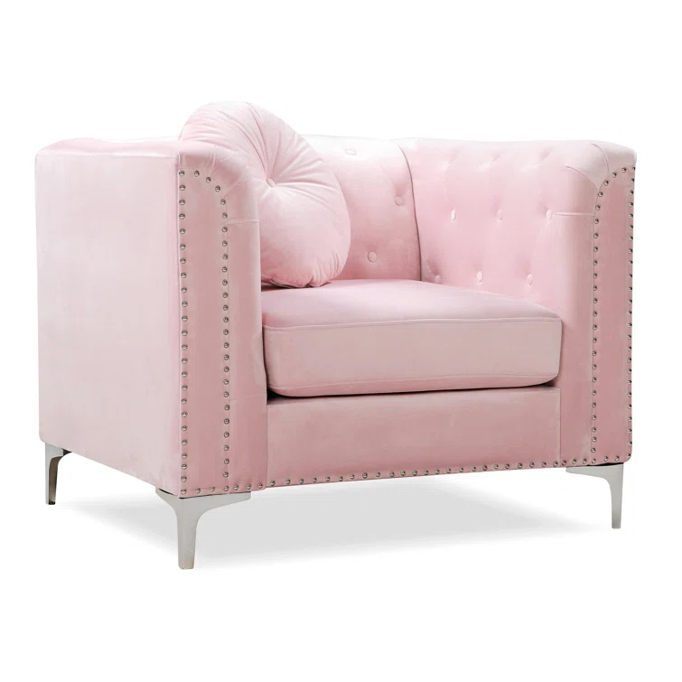 Soho Velvet Chesterfield Chair