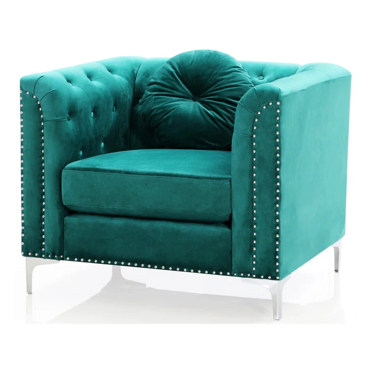 Soho Velvet Chesterfield Chair