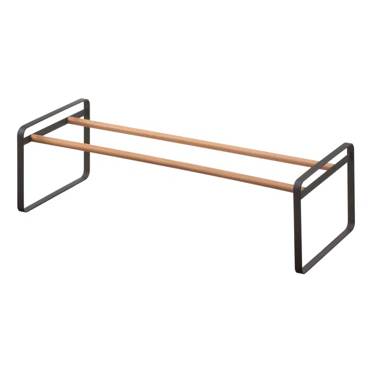 Yamazaki Home Shoe Rack, Steel, Expandable, Stackable