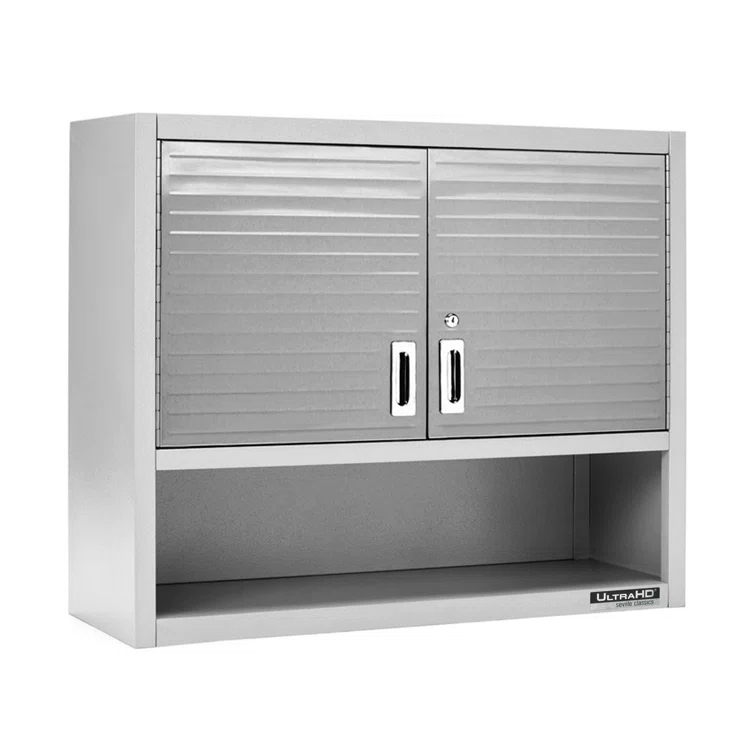 Seville Classics UltraHD Double Door Wall Cabinet, 36" W x 12" D x 30" H