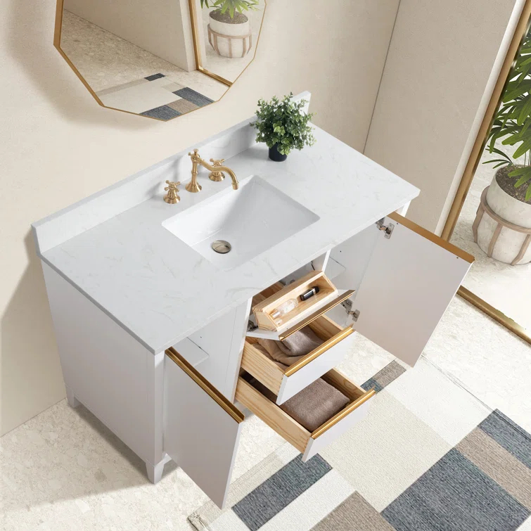 48 Single Bathroom Vanity with Top