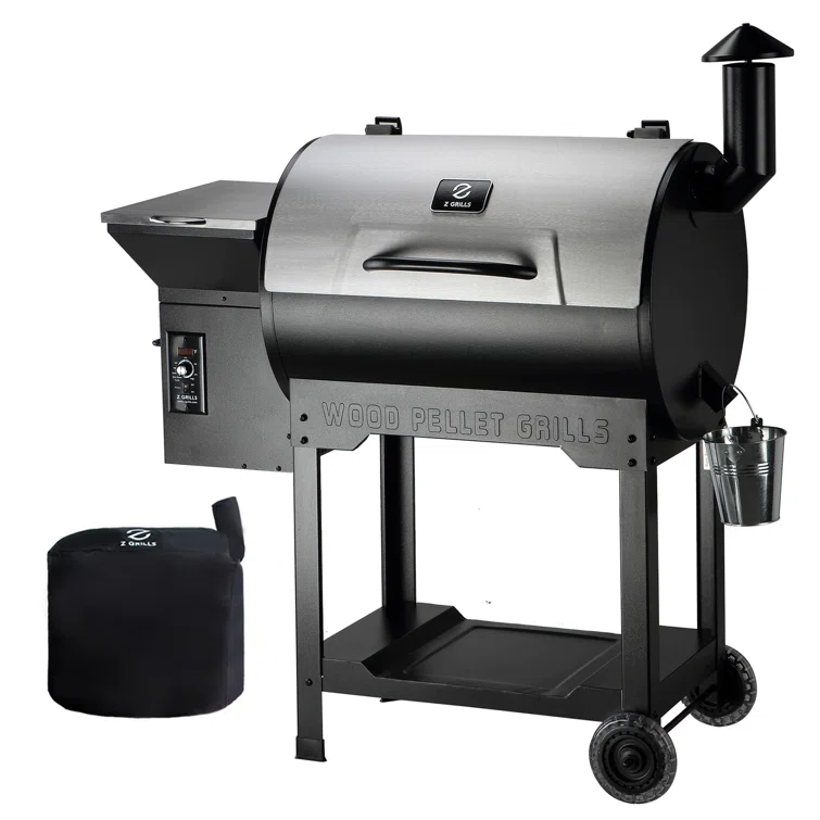 Z GRILLS Classic ZPG-7002B3E 697 sq. in. 8-in-1 Wood Pellet Grill and Smoker