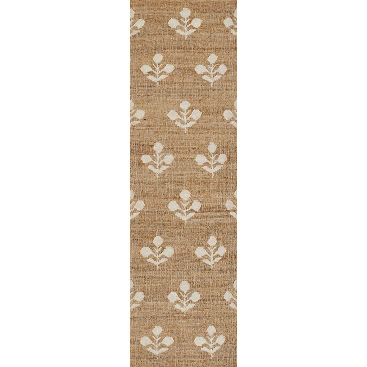 Erin Gates by Momeni Orchard Bloom Natural Hand Woven Wool and Jute Area Rug