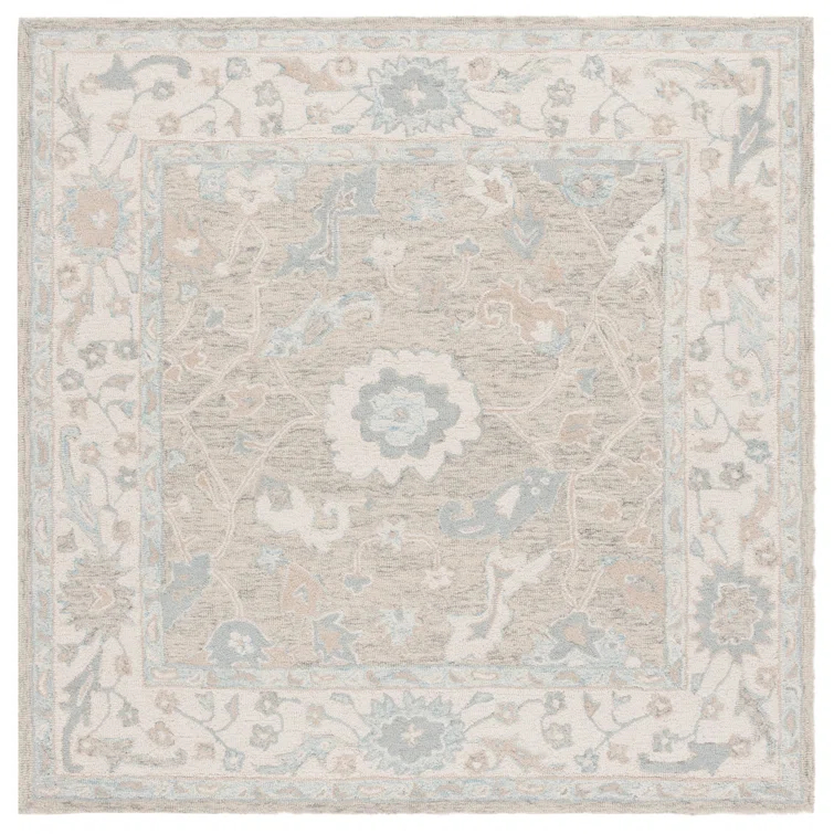 Safavieh Ebony Hand Tufted Wool Pile Oriental Rug