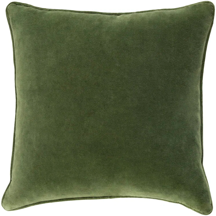 Livabliss Baylie Cotton Velvet Throw Pillow & Reviews | Birch Lane
