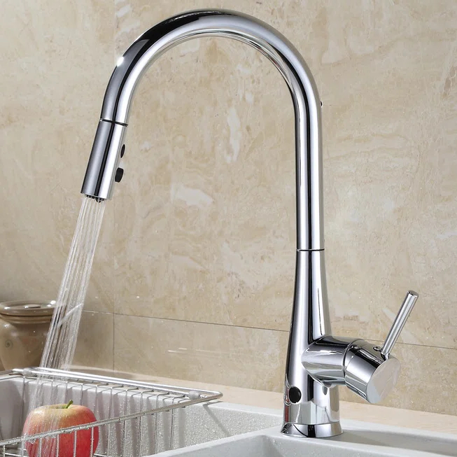 RunFine Group Pull Down Touchless Kitchen Faucet