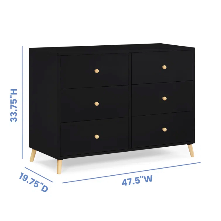 Delta Children Essex 6 Drawer Dresser