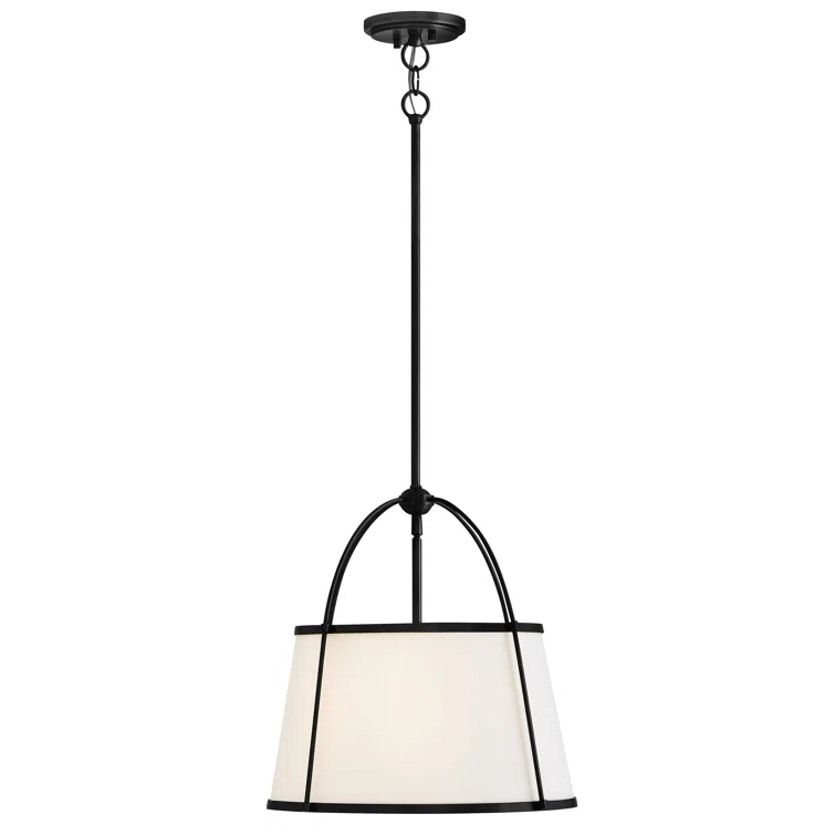 Hinkley Clarke Large Drum Two-Tone Pendant