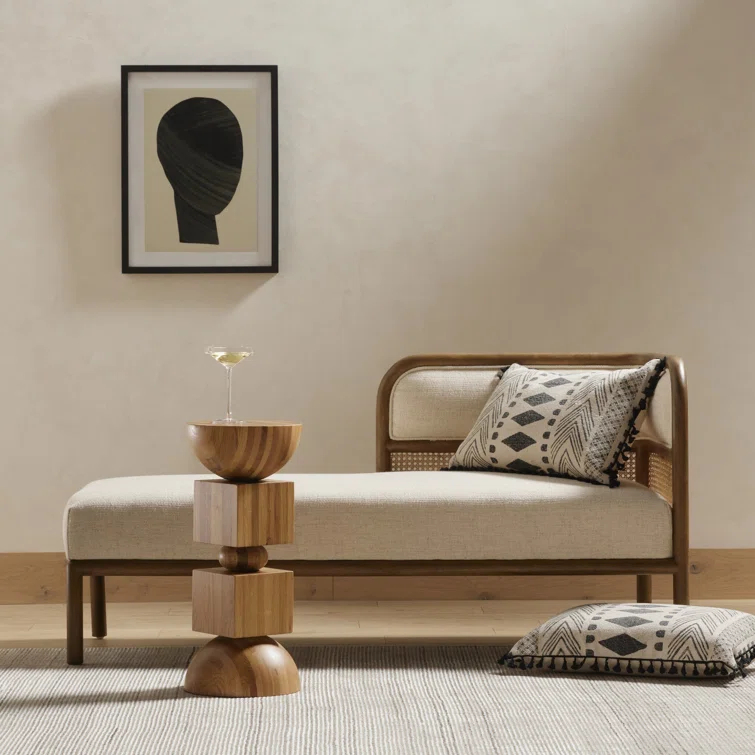 Handmade Brown/Cream Wool-Viscose Blend Contemporary Rug 8' x 10'