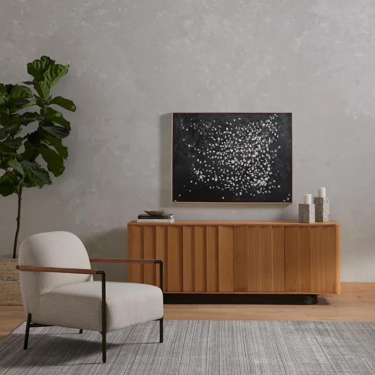 Amaud Handmade Gray Wool and Viscose 9' x 12' Rug
