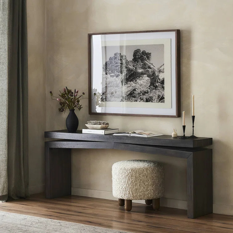 Henn Solid Wood Console Table