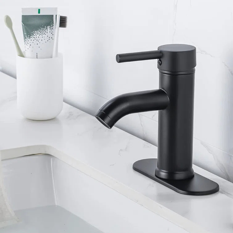 PRIMICOL YYY5G1D Bathroom faucet single hole with pop-up drain for 1-hole or 3-hole installation
