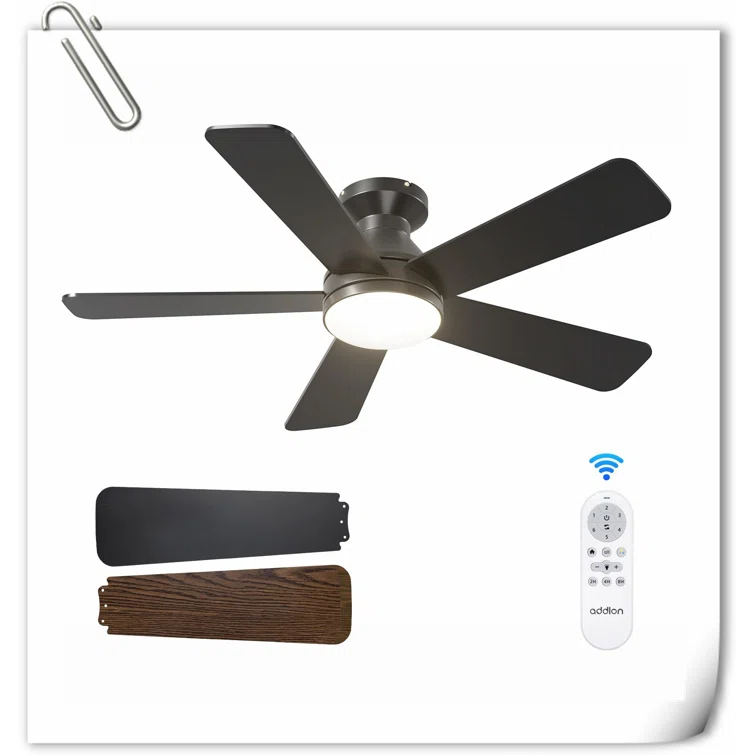 Ivy Bronx Myhrren Ceiling Fan with LED Lights