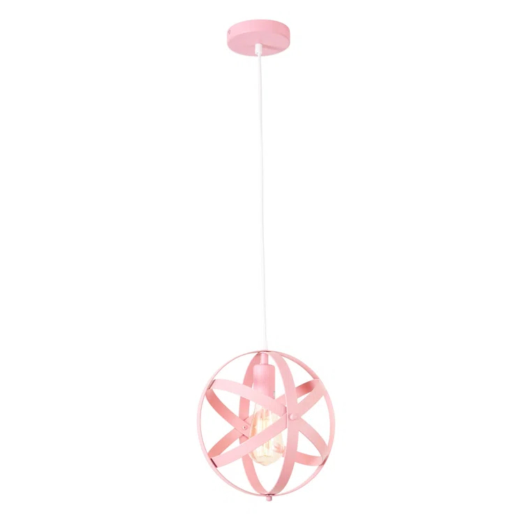 angelo:HOME Parker Collection Pendant Light in Vintage Rose or Ice Blue