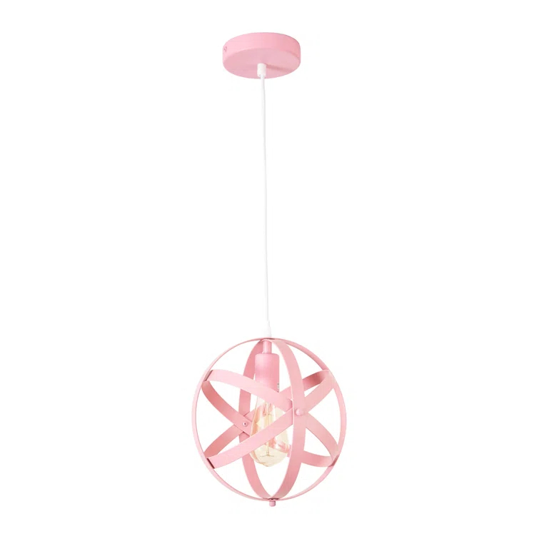 angelo:HOME Parker Collection Pendant Light in Vintage Rose or Ice Blue