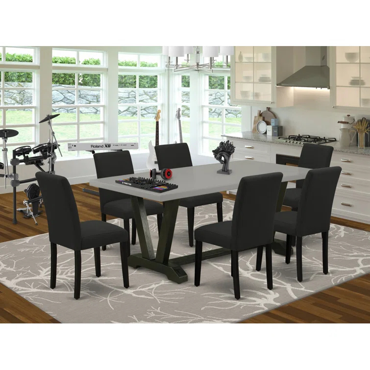 - Person Trestle Dining Set