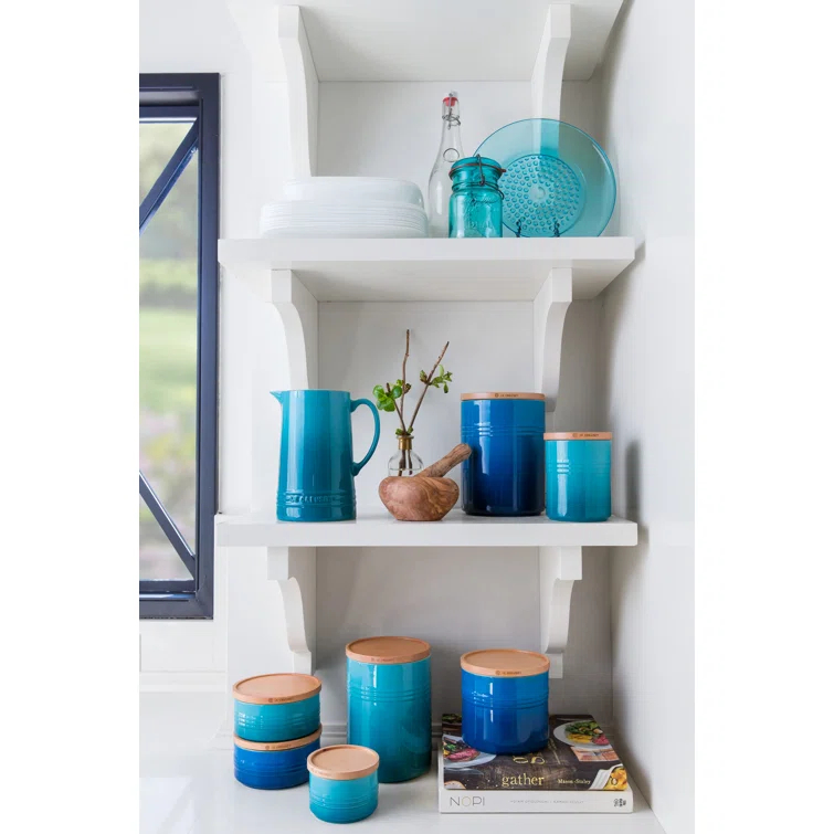 Le Creuset Metallics Kitchen Canister & Reviews | Birch Lane