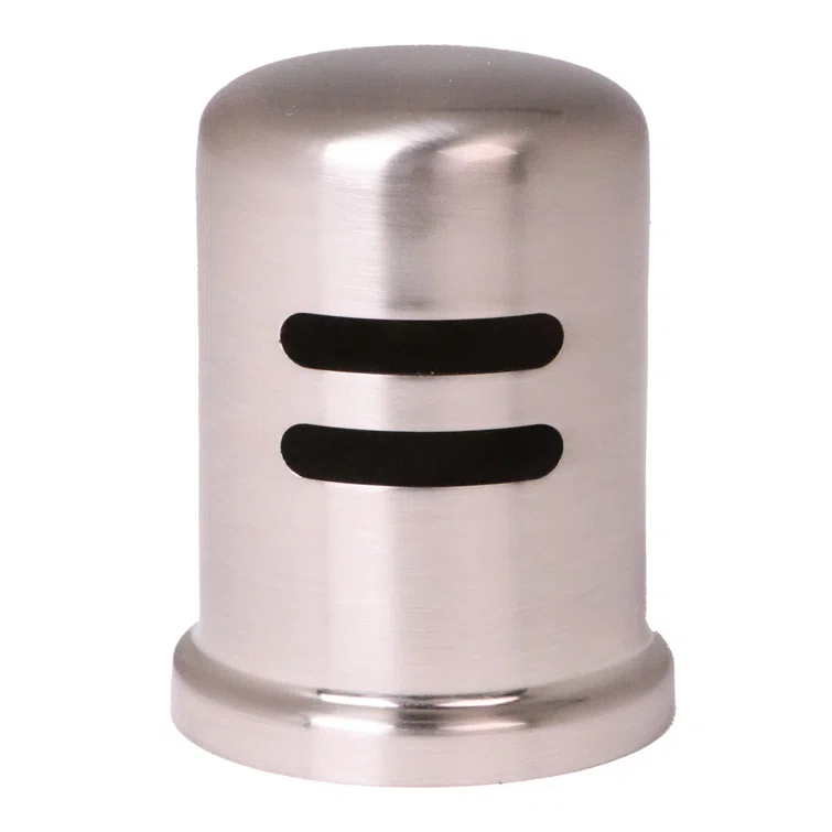 1-3/4" x 2-3/4" Solid Brass Air Gap Cap Only, Skirted