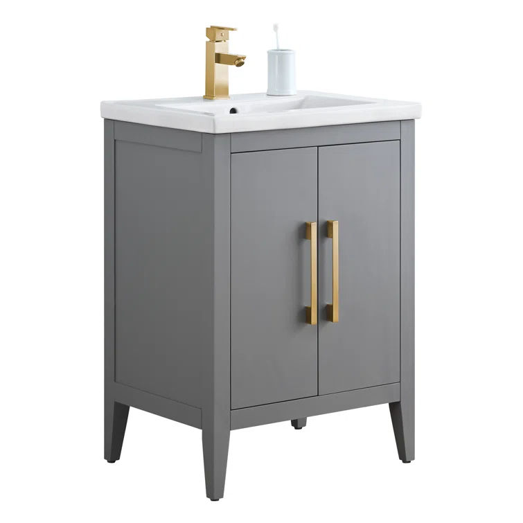 24" Single Bathroom Vanity Set