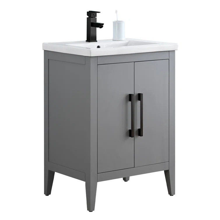 24" Single Bathroom Vanity Set