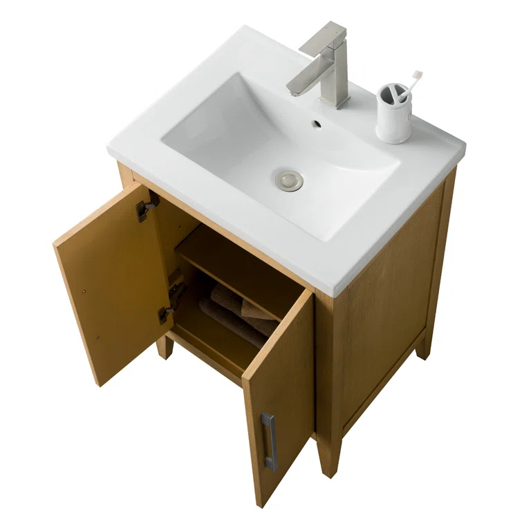 24" Single Bathroom Vanity Set