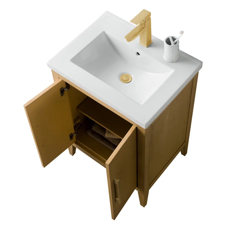 24" Single Bathroom Vanity Set