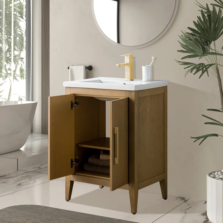 24" Single Bathroom Vanity Set