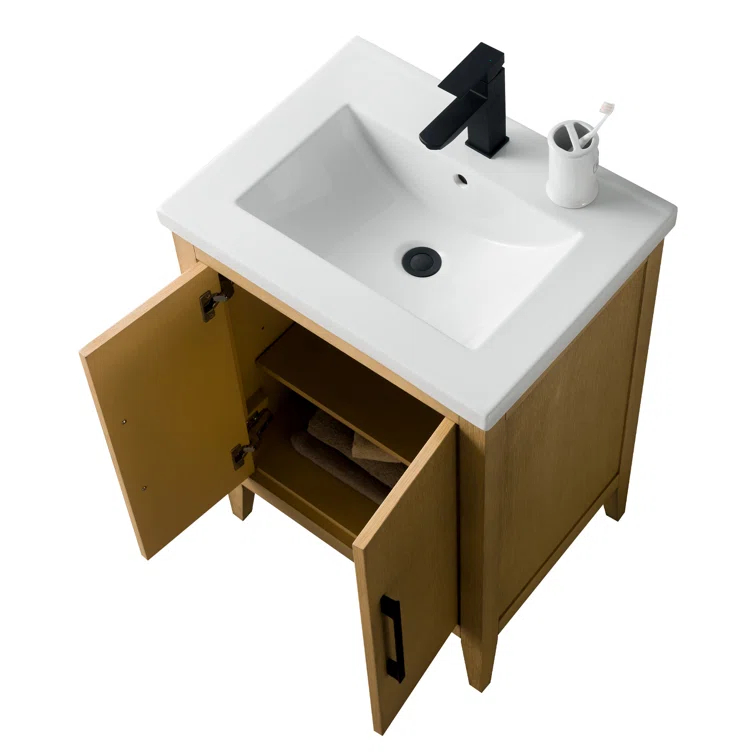 24" Single Bathroom Vanity Set
