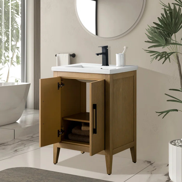 24" Single Bathroom Vanity Set