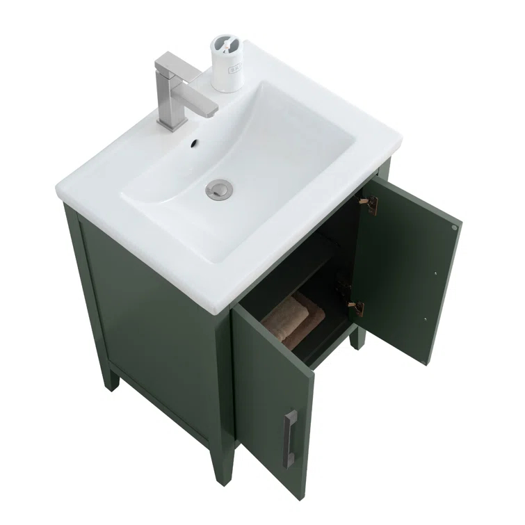 24" Single Bathroom Vanity Set
