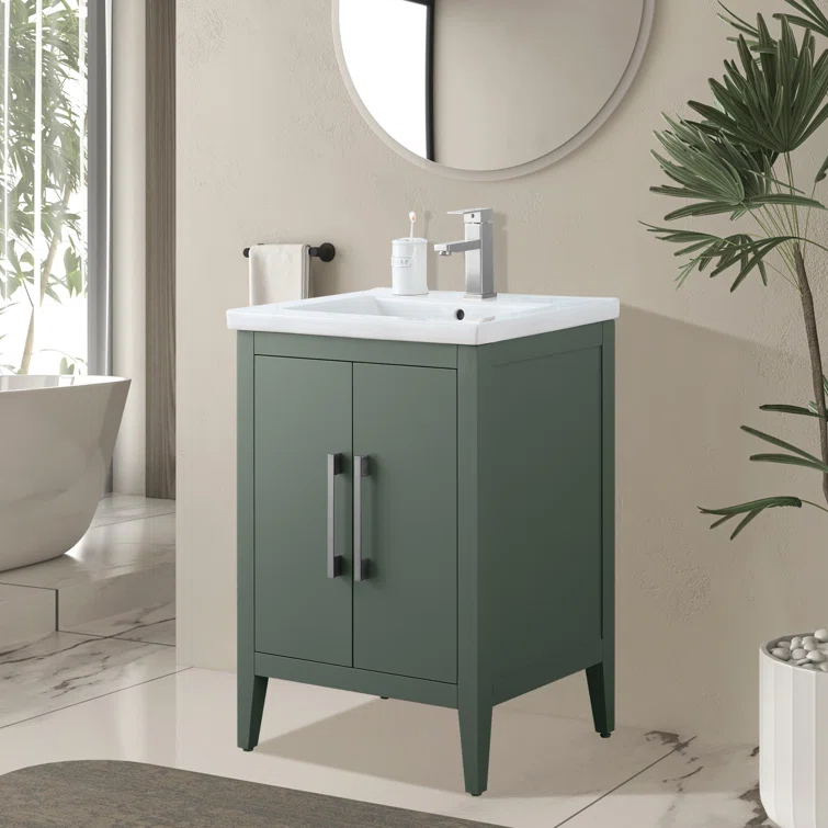 24" Single Bathroom Vanity Set