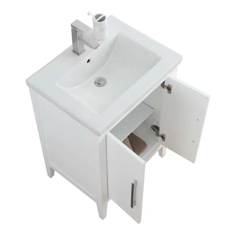 24" Single Bathroom Vanity Set