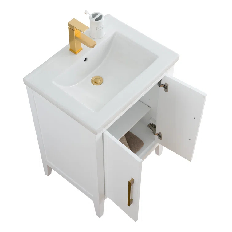24" Single Bathroom Vanity Set