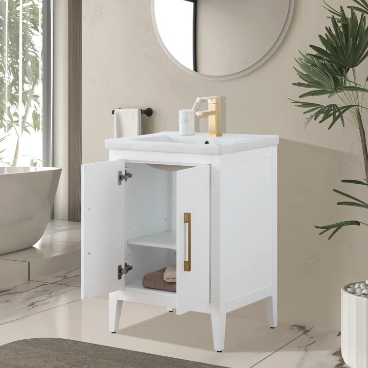 24" Single Bathroom Vanity Set