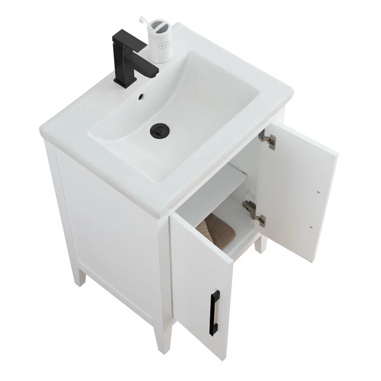 24" Single Bathroom Vanity Set