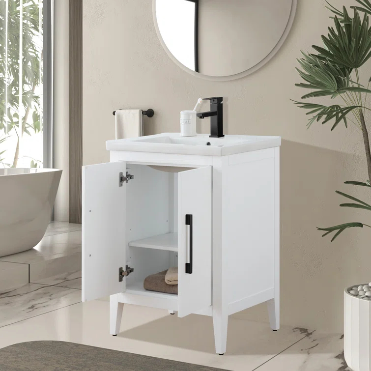 24" Single Bathroom Vanity Set