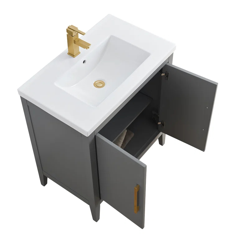 30" Single Bathroom Vanity Set