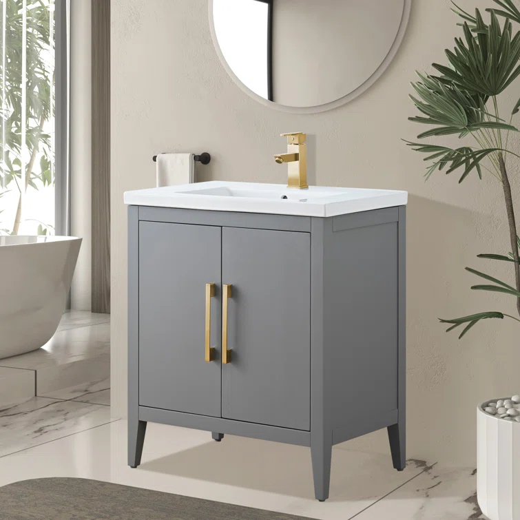 30" Single Bathroom Vanity Set