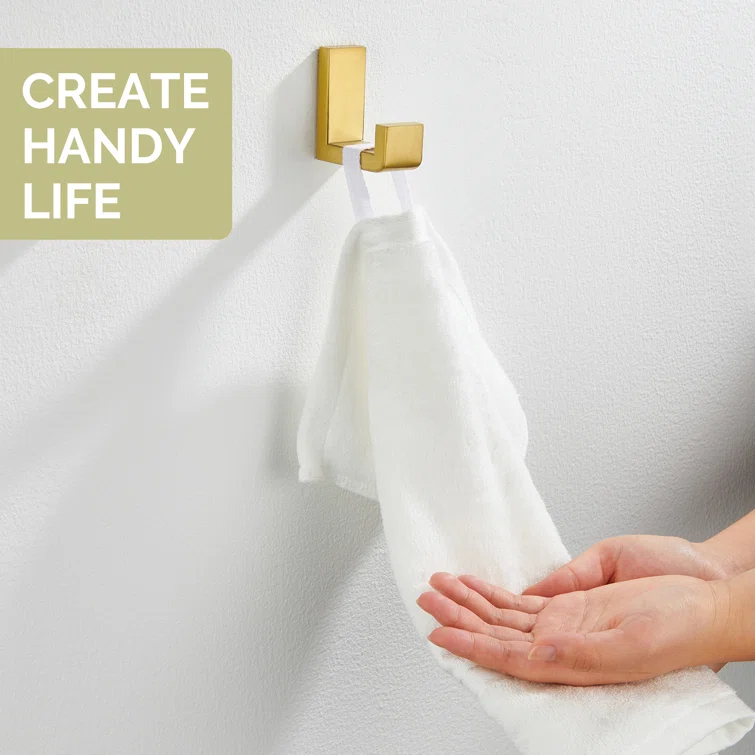 Stainless Steel Bathroom Wall Mounting Robe Hook