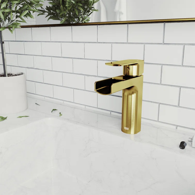 Ileana 7" H Single Handle Single Hole Bathroom Faucet