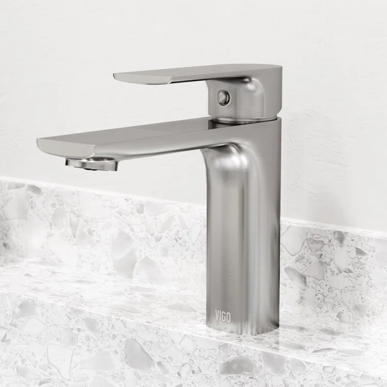 Davidson 6" H Single Handle Single Hole Bathroom Faucet
