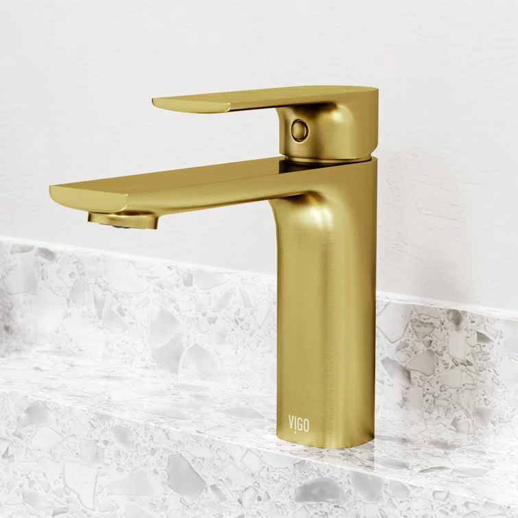 Davidson 6" H Single Handle Single Hole Bathroom Faucet
