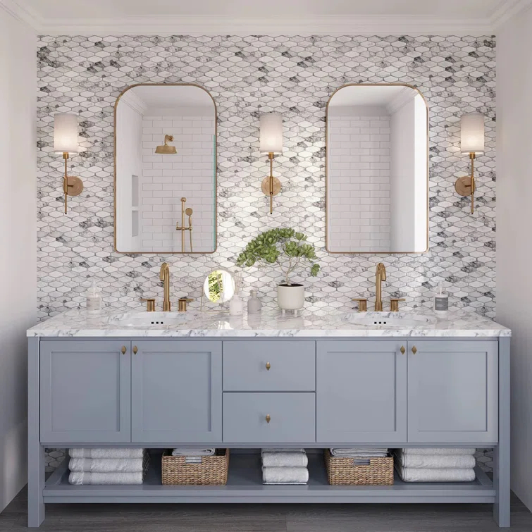 Verre 10.63 In. X 11.7 In. Glass Mosaic Wall And Floor Tile (8.6 Sq Ft/Case) - 10 Pack