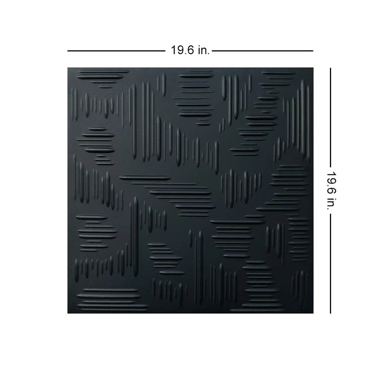 Romanesque Wreath 1.6 ft. x 1.6 ft. Polystyrene Glue-up Ceiling Tile