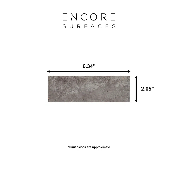 Tennessee 2" x 6" Zellige Subway Wall Tile