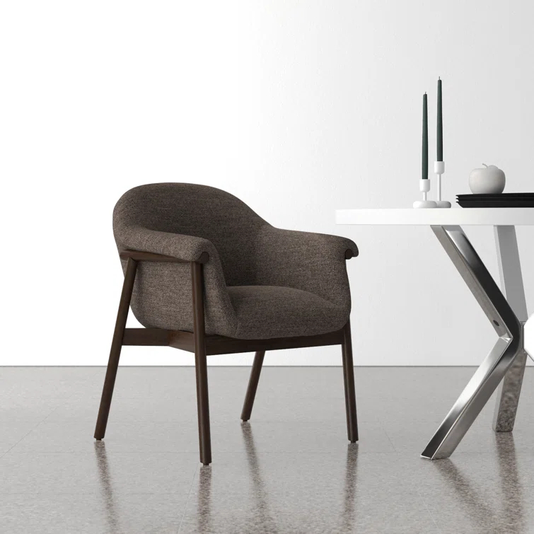 Loli Boucle Dining Armchair