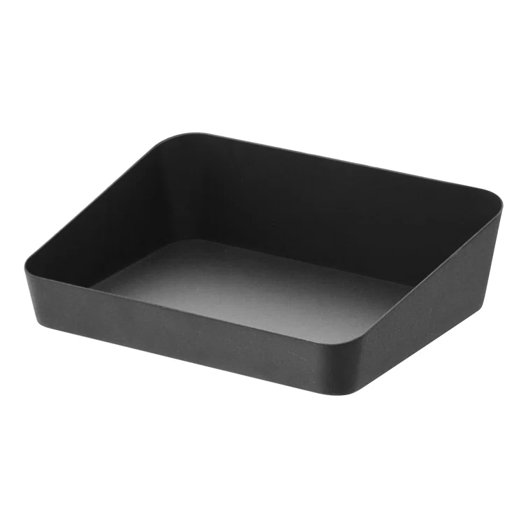 Yamazaki Home Space Saving Vanity Tray, Sloped, Steel, Large