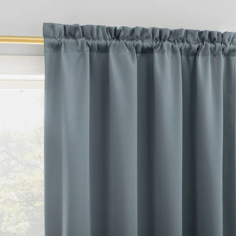 Wayfair Basics® Thermal Blackout Rod Pocket Curtain Panel